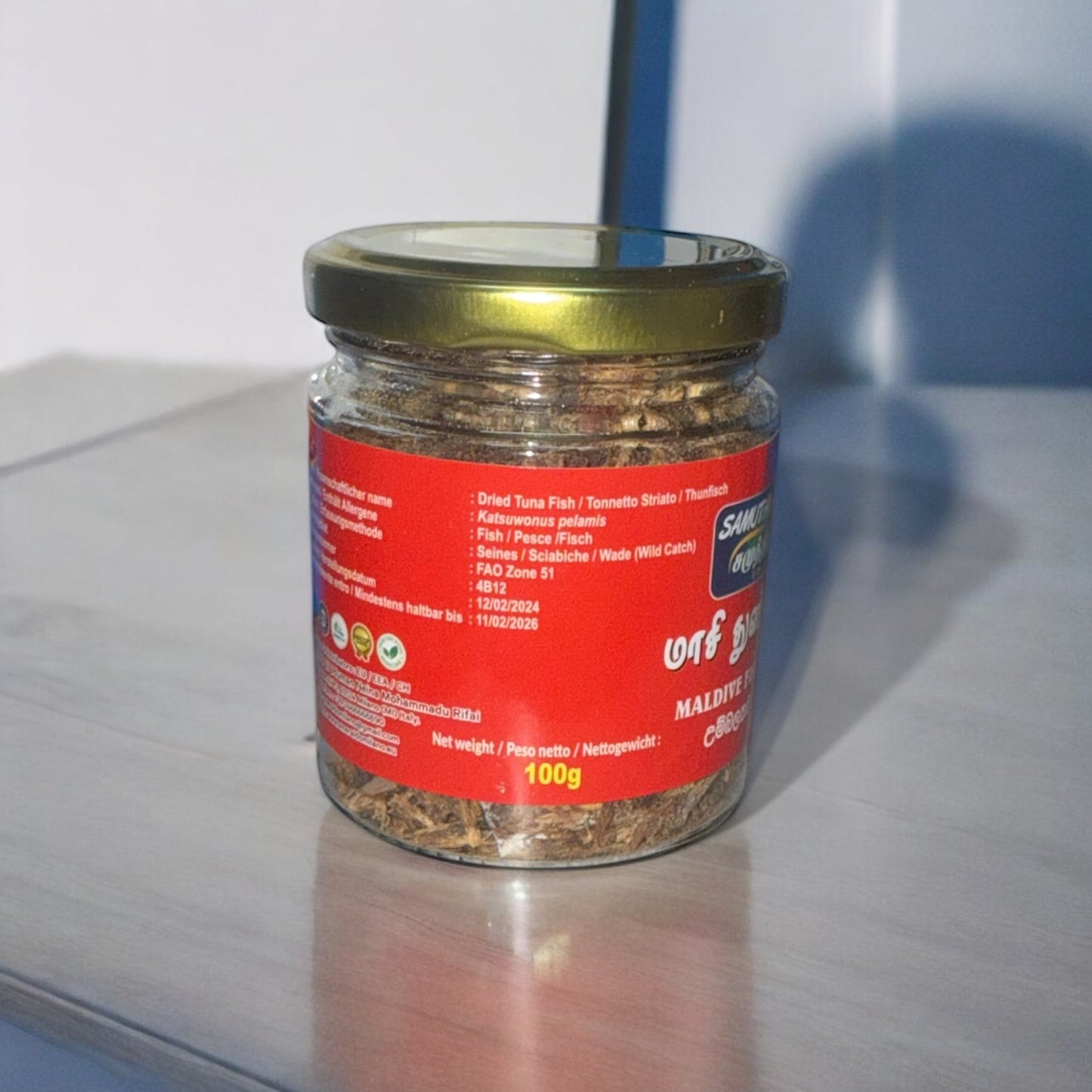 Maldive fish chips 100 g (Masi Thul)