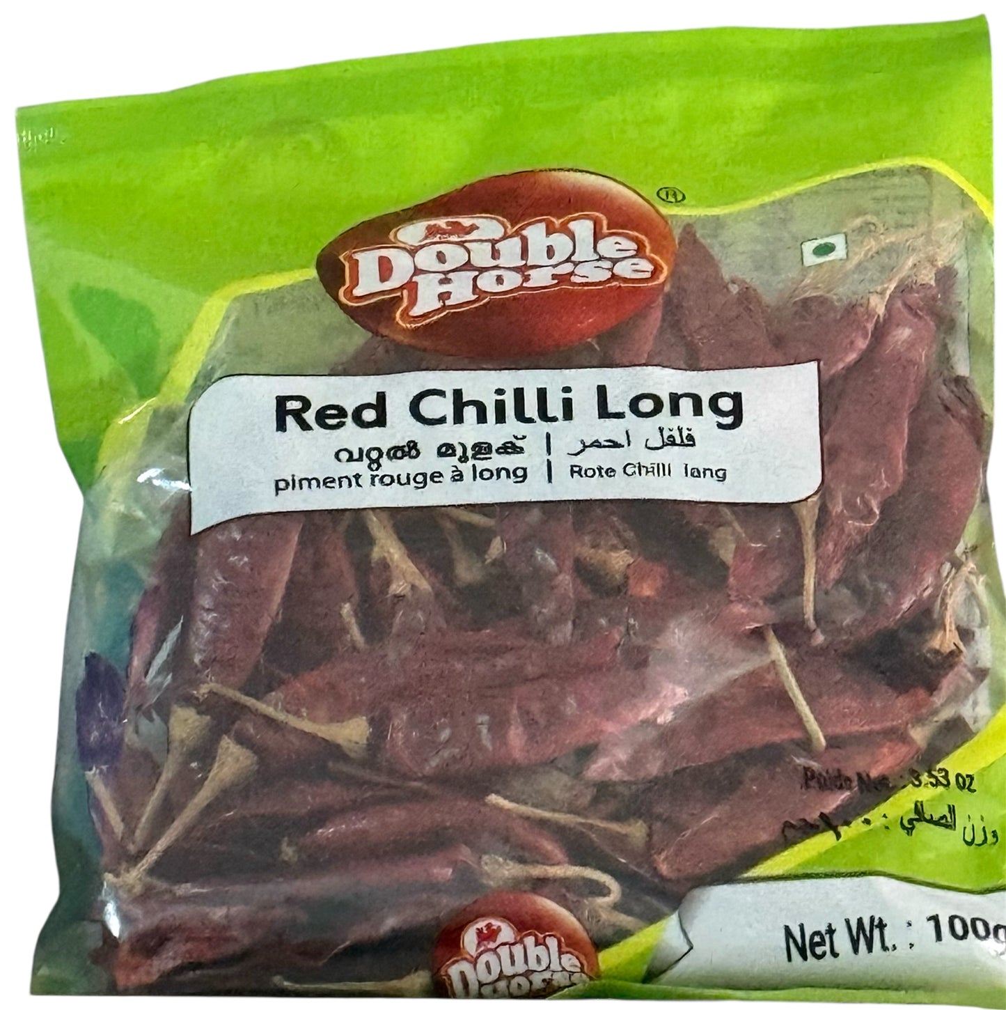 Double Horse dried chilli 100g (Sethal milagai)