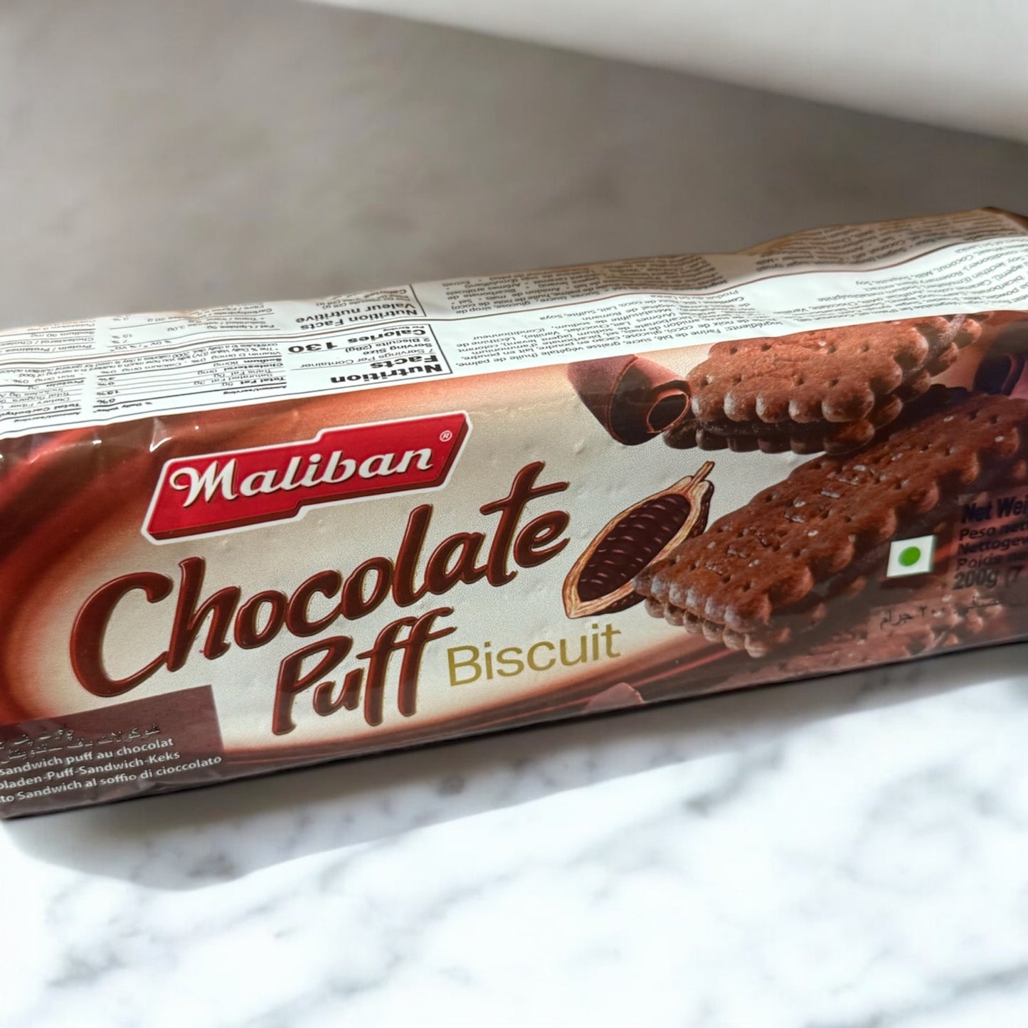 Chocolate puff 200g