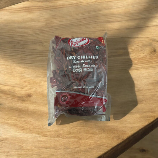 Rabeena dried chilli 250 g (Sethal milagai)