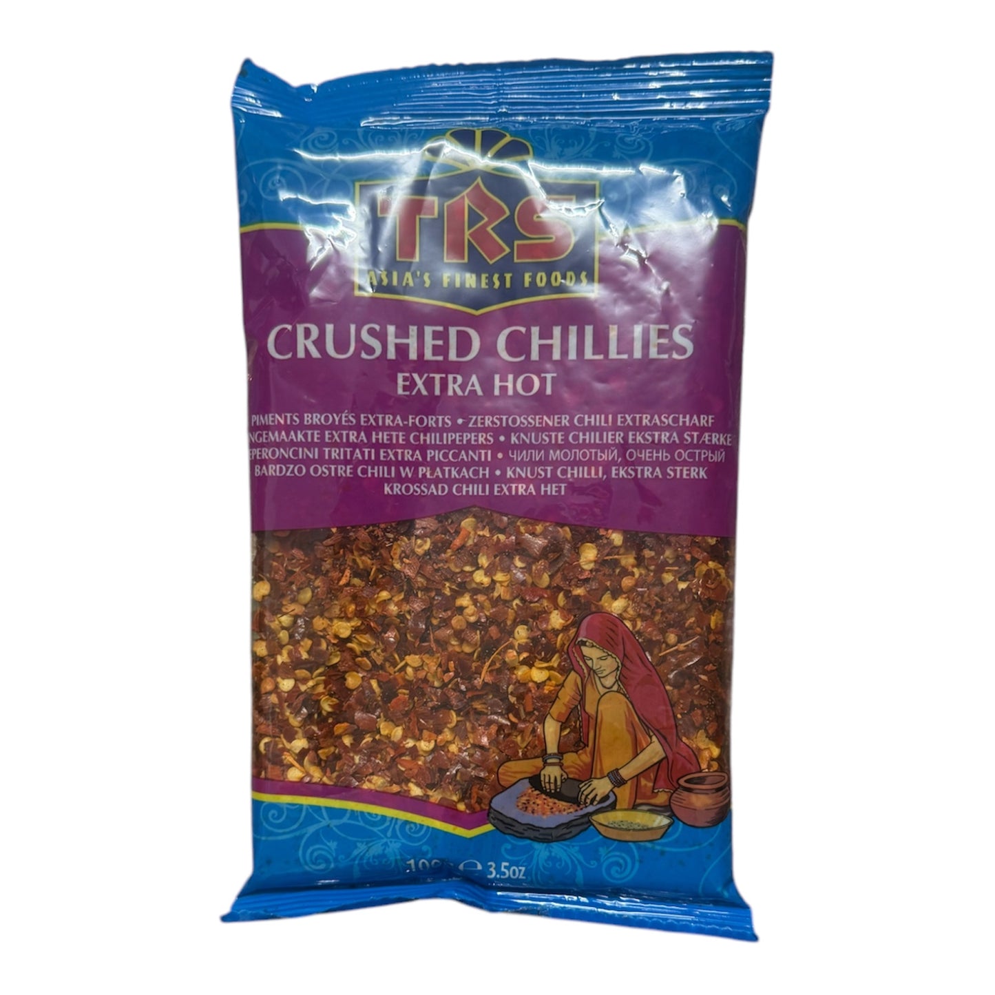 TRS crushed chillies extra hot 100g