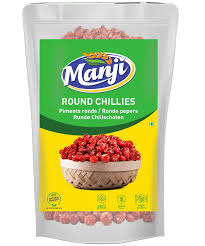 Manji Round Chillies 100 gms
