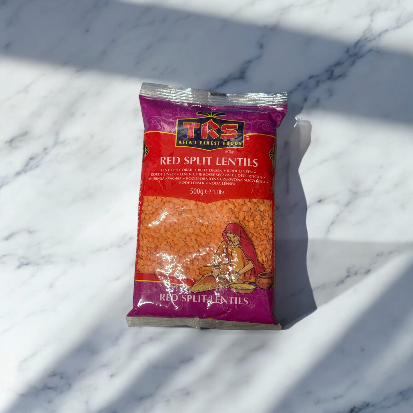 Red lentils 500 g