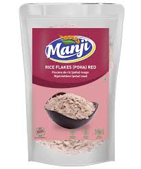 Manji Rice Flakes (poha) Red 500 g