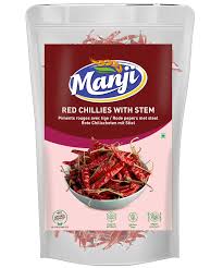 Manji Red Chillies with stem 100 g