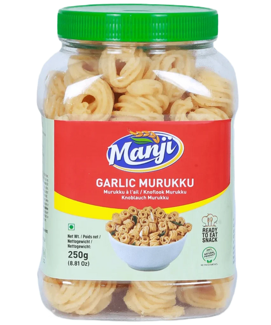 Manji Snacks Garlic Murukku 250 g