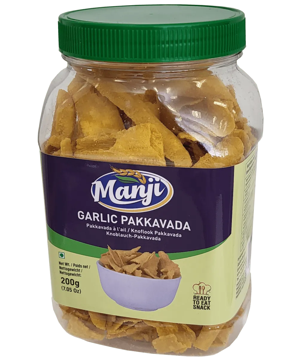 Manji Snacks Garlic Pakkavada 200