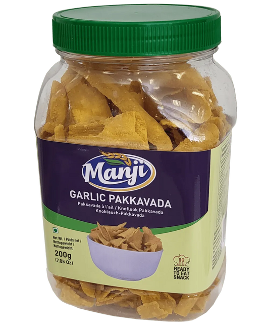 Manji Snacks Garlic Pakkavada 200