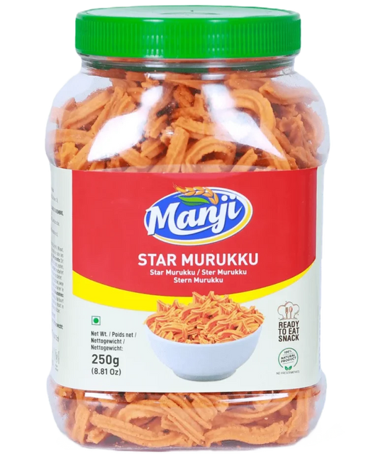 Manji Snacks Star Murukku 250 g