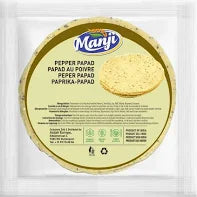 Manji Pepper Papad 100g